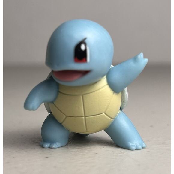 Pokemon Squirtle Pikachu Mini Figure Tomy Nintendo Toy Collectible Anime 1.5" - Picture 12 of 16